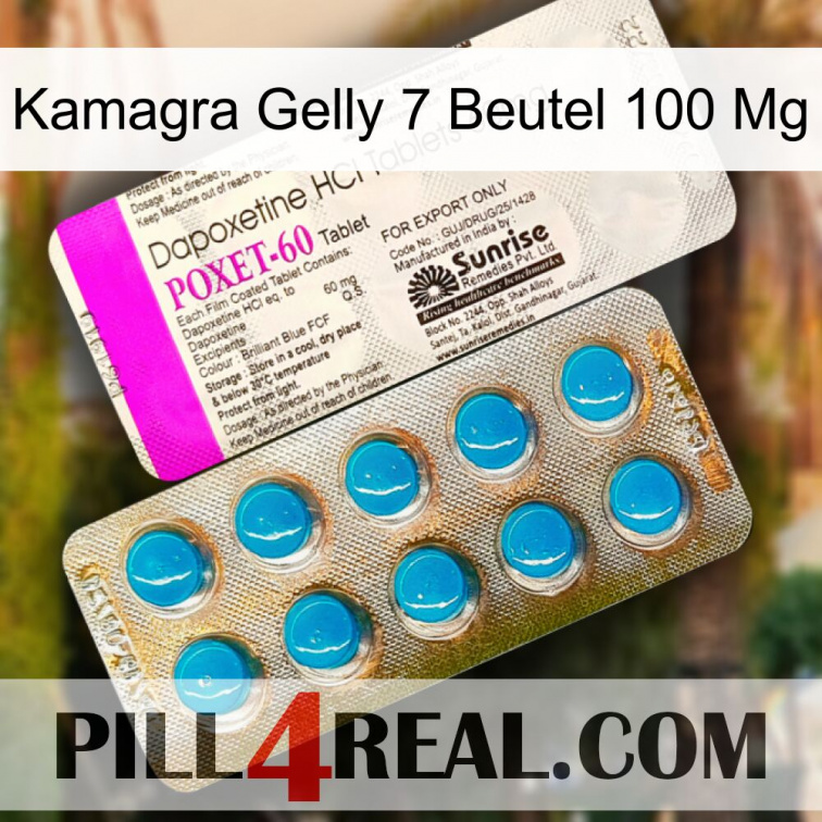 Kamagra Gelly 7 Sachets 100 Mg new07